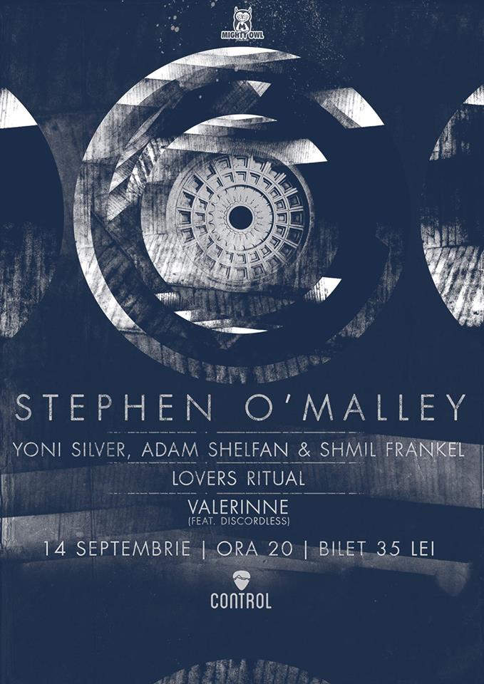 Stephen O’Malley: Sunn O))) in concert la Bucuresti